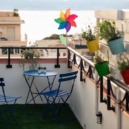 B&B Fuori Squadro - In Centro Con Terrazza Relax Vista Mare Reggio Calabria Exterior foto
