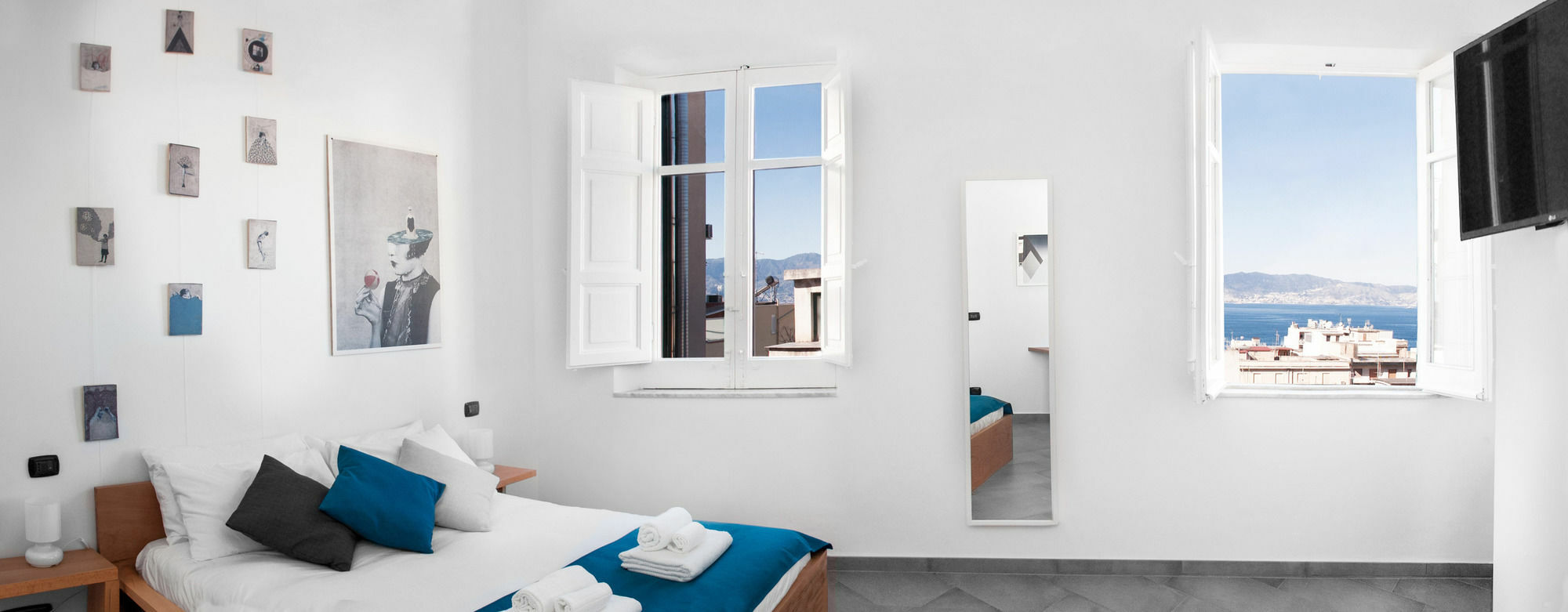 B&B Fuori Squadro - In Centro Con Terrazza Relax Vista Mare Reggio Calabria Exterior foto